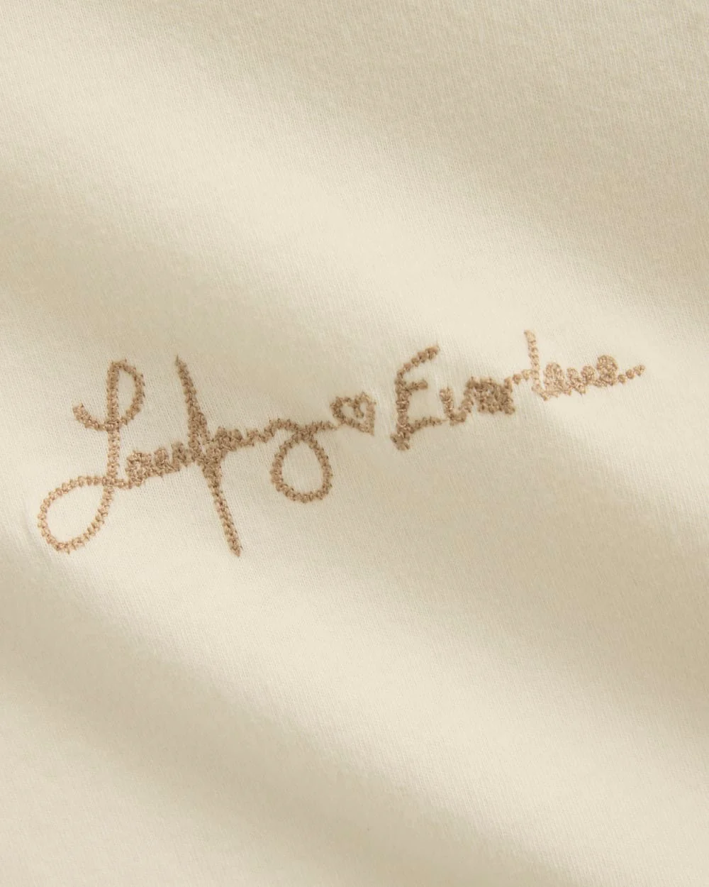 Everlane x The Laufey Foundation Box-Cut Tee | Bone - Image 6