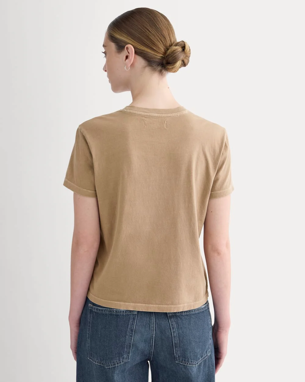 Everlane x The Laufey Foundation Box-Cut Tee | Weathered Clay - Image 5