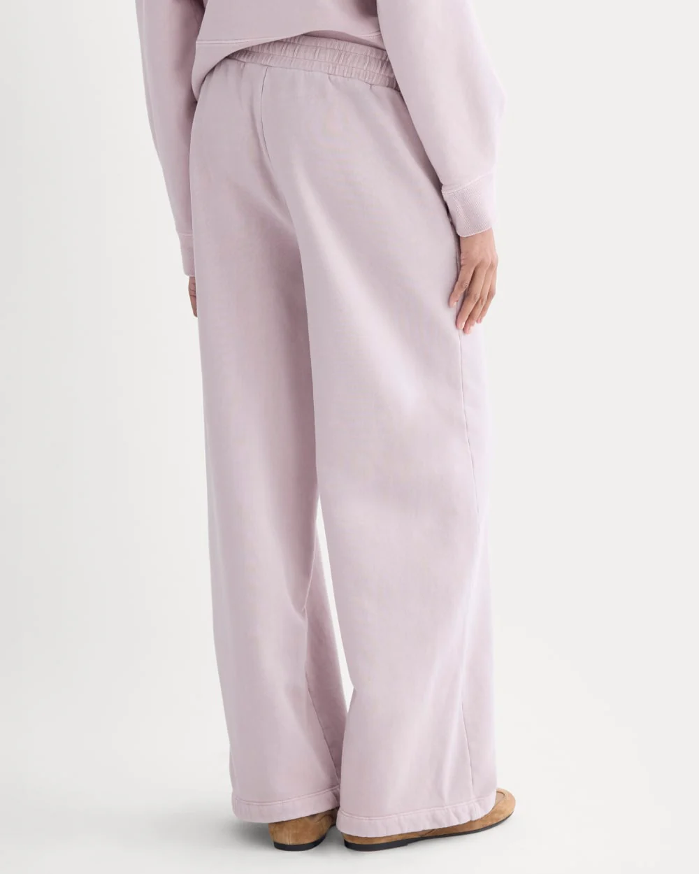 Everlane x The Laufey Foundation Wide-Leg Sweatpant | Burnished Lilac - Image 6