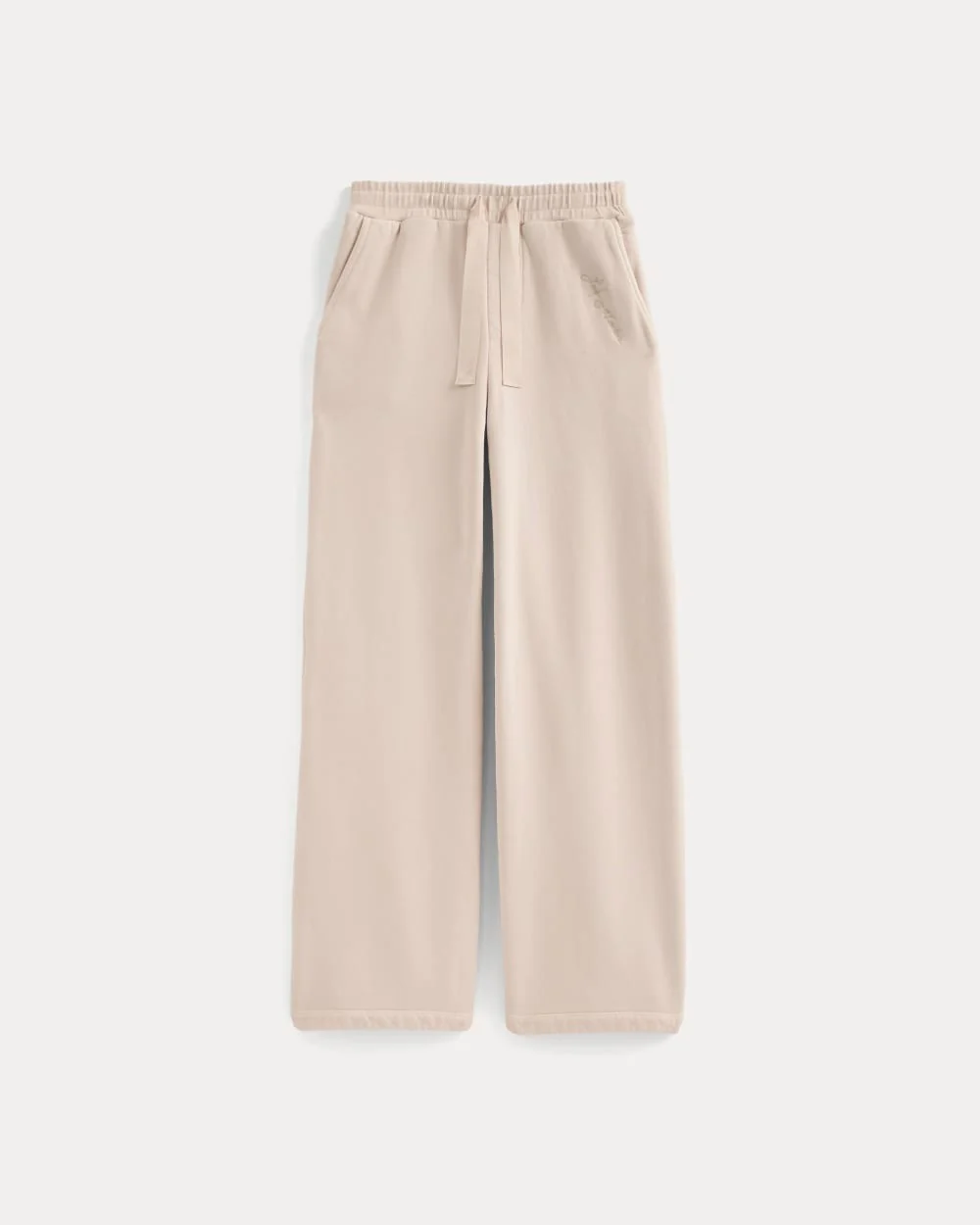 Everlane x The Laufey Foundation Wide-Leg Sweatpant | Pale Peony - Image 2