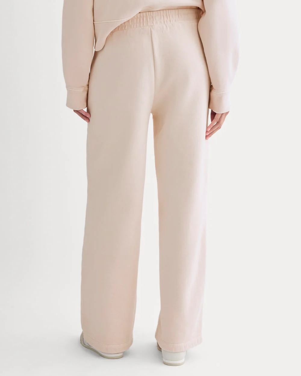 Everlane x The Laufey Foundation Wide-Leg Sweatpant | Pale Peony - Image 5