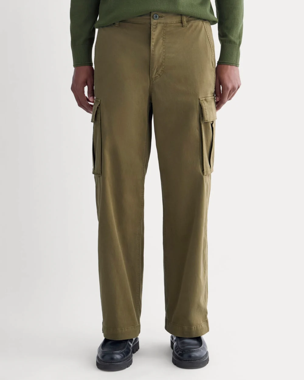 '90s Baggy Cargo Pant | Olive - Image 3