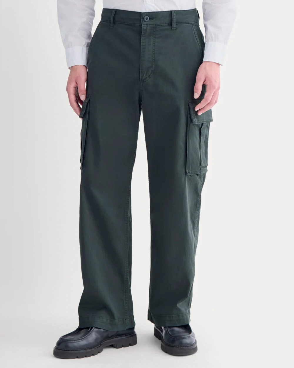 '90s Baggy Cargo Pant | Washed Black - Image 3