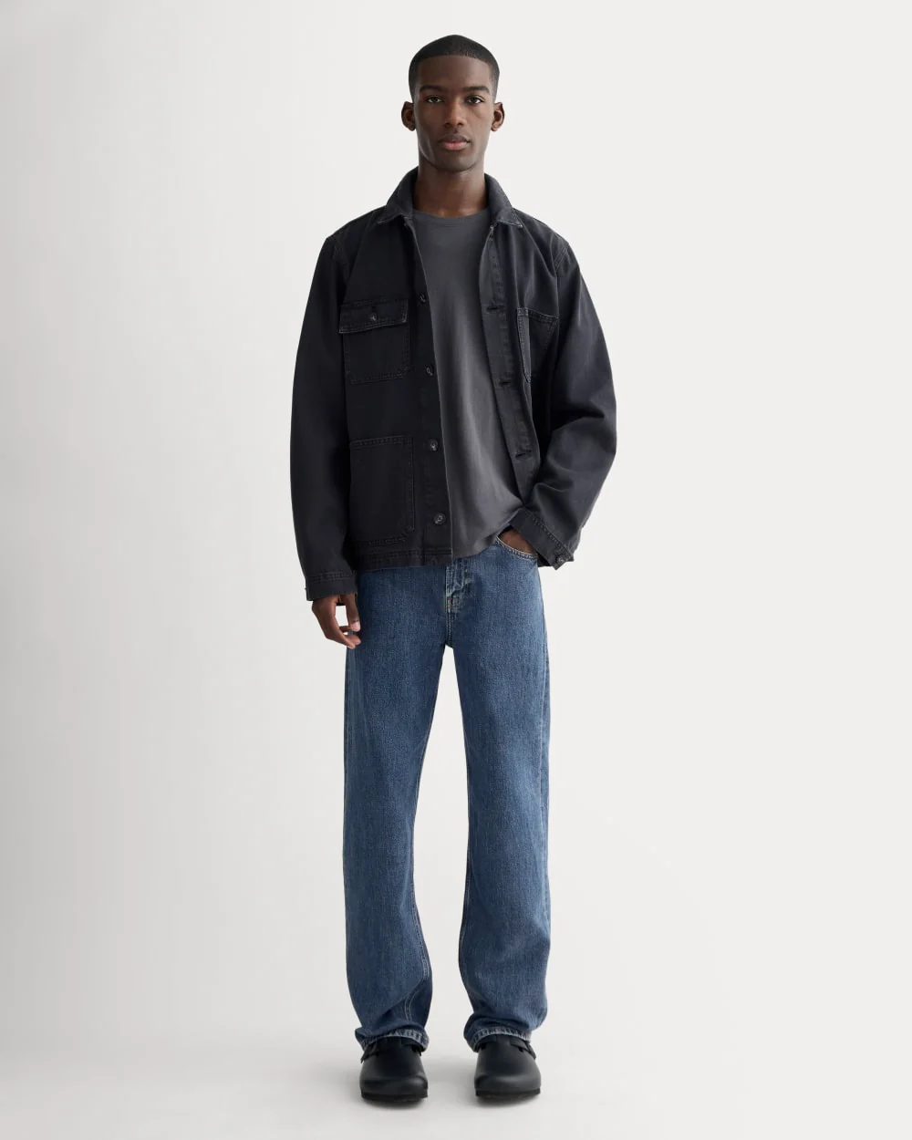 The '90s Loose Straight Jean | Medium Blue
