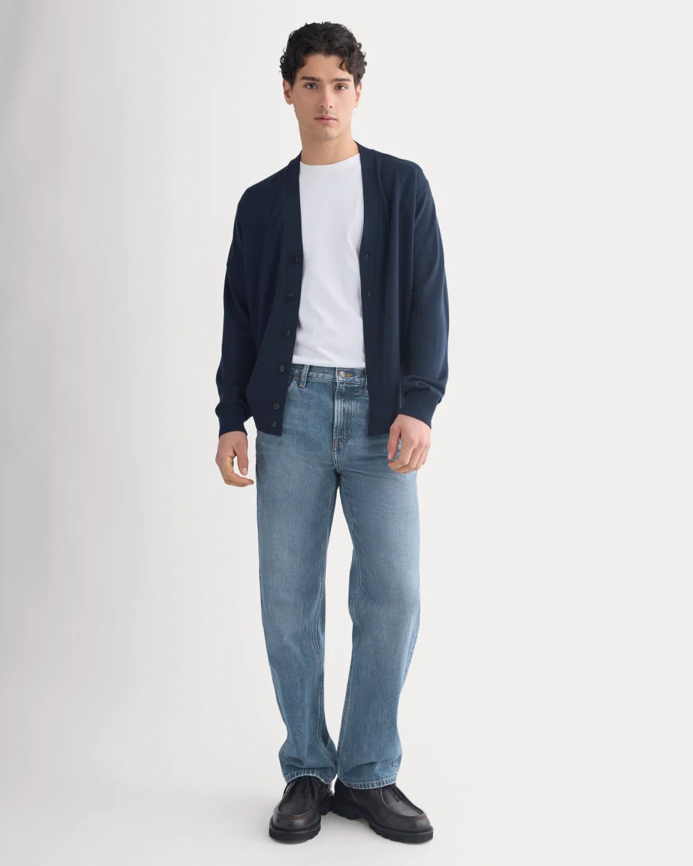 All-Year Cardigan | Navy - Image 3