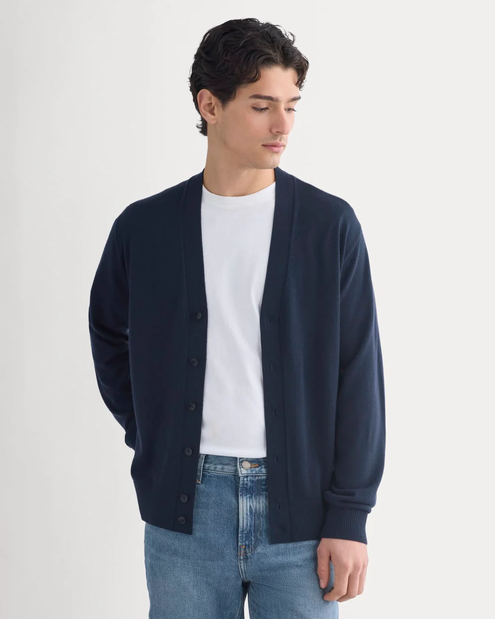 All-Year Cardigan | Navy - Image 4