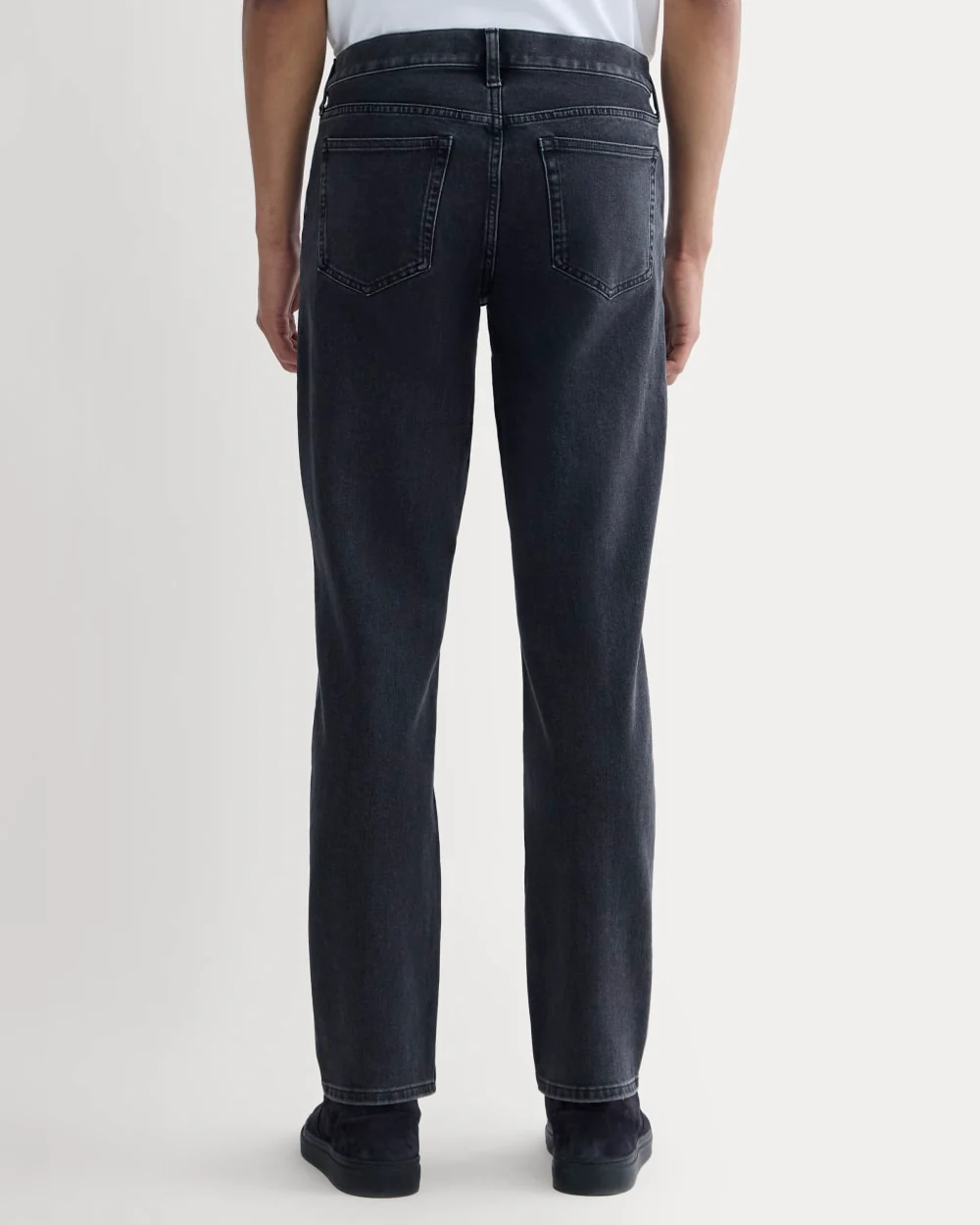 The Athletic 4-Way Stretch Organic Jean | Uniform | Washed Black - Image 5