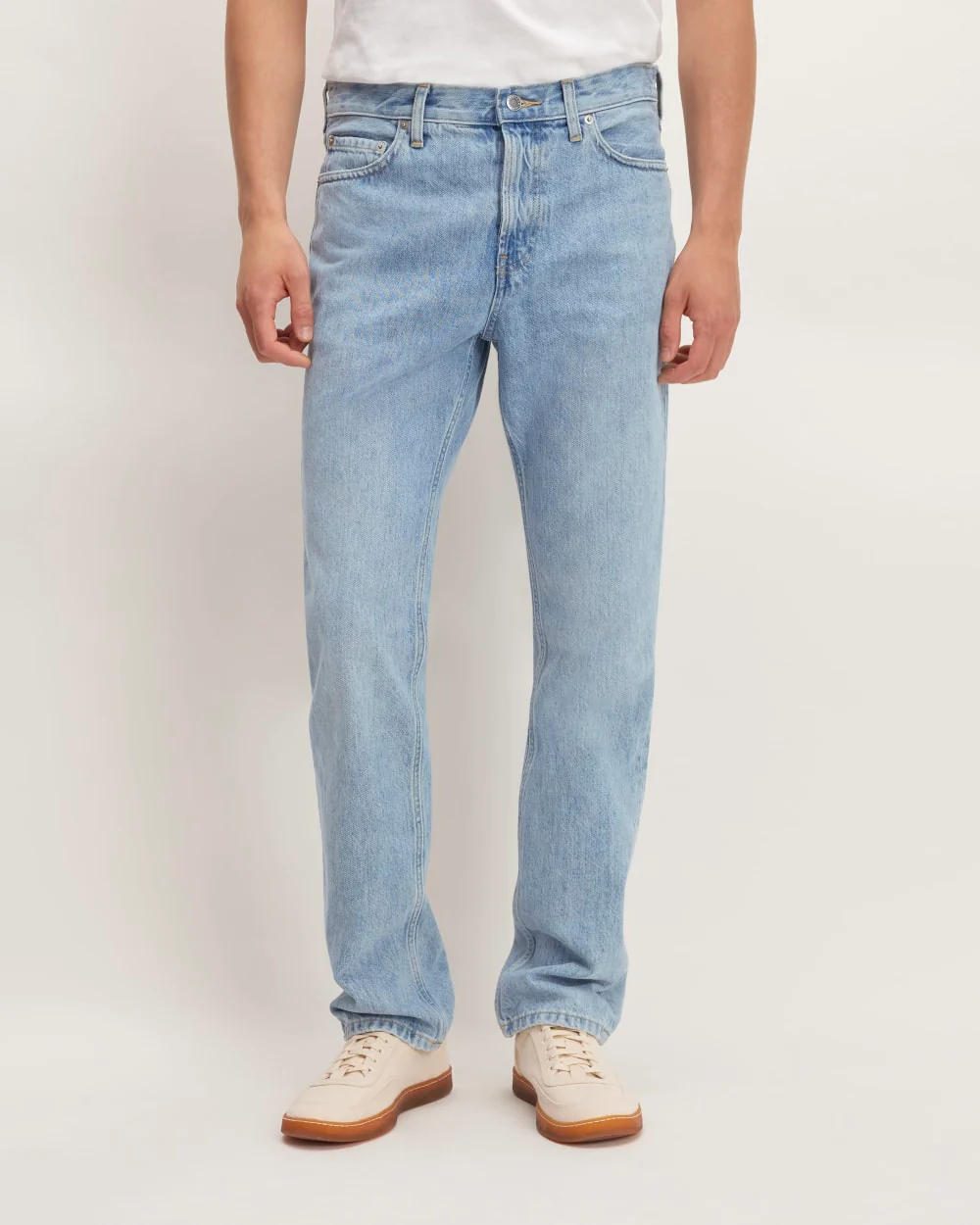 The Authentic Straight Jean | Sun Faded Blue - Image 3
