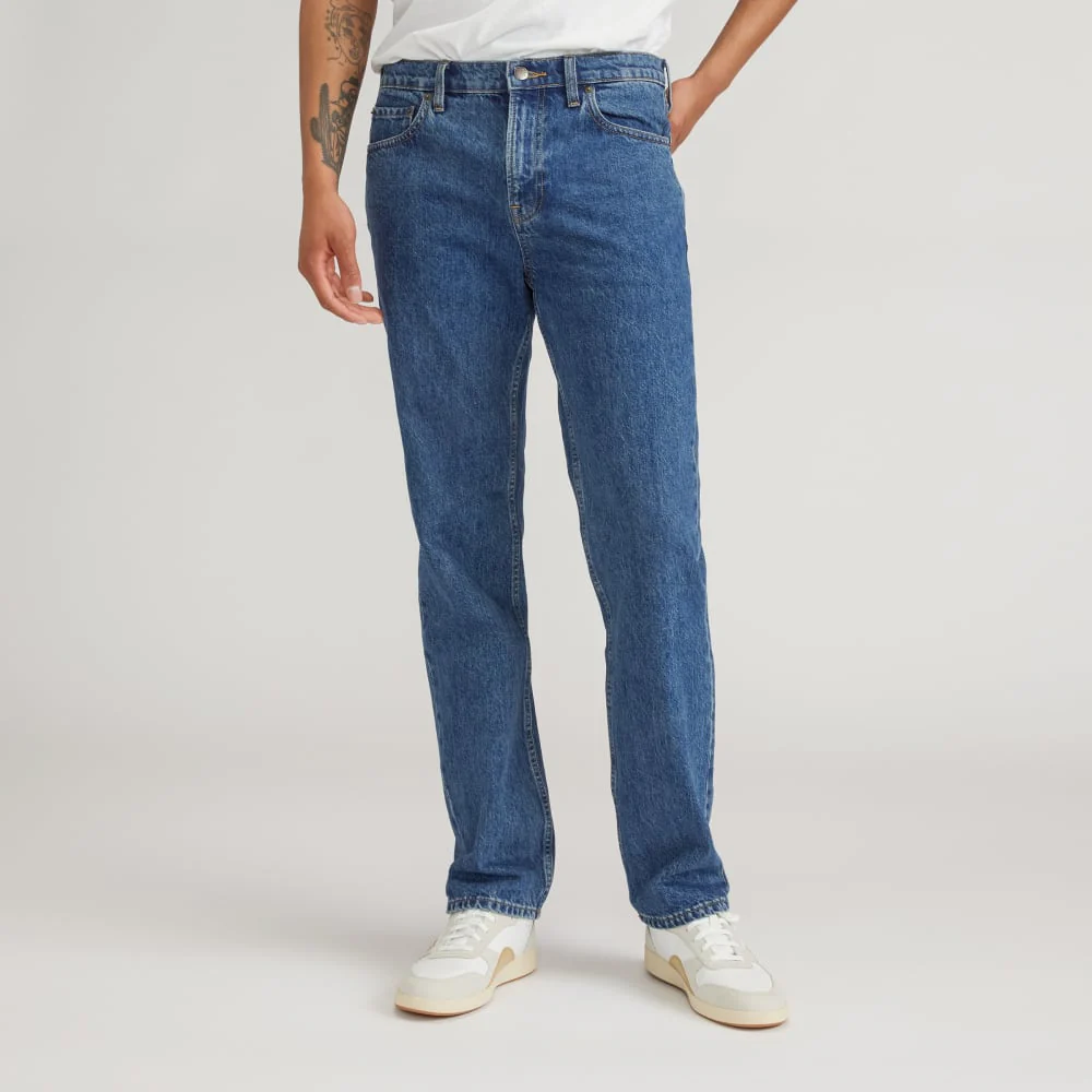 The Authentic Straight Jean | Vibrant Blue - Image 3