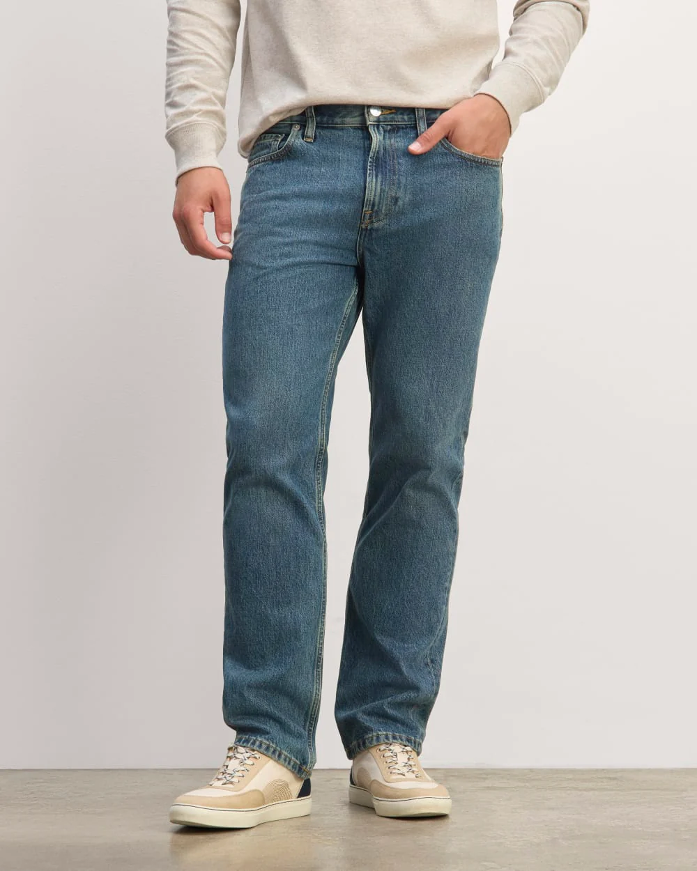 The Authentic Straight Jean | Whisper Blue - Image 3