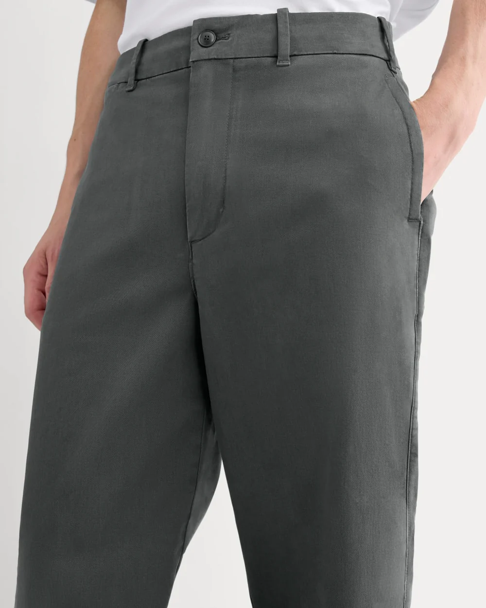 Baggy Chino | Washed Black | 32L - Image 4