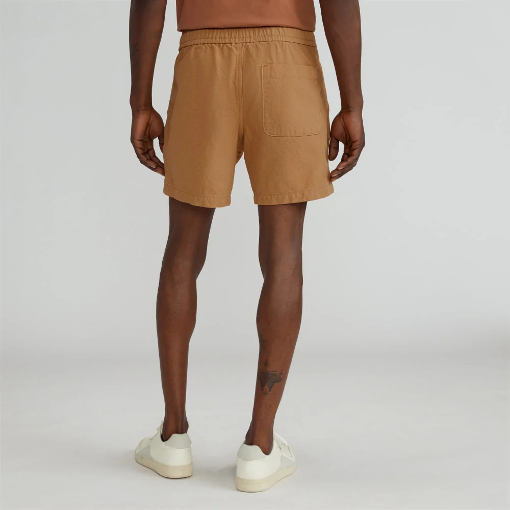 The Canvas Organic Cotton Short | Cappuccino - Image 3