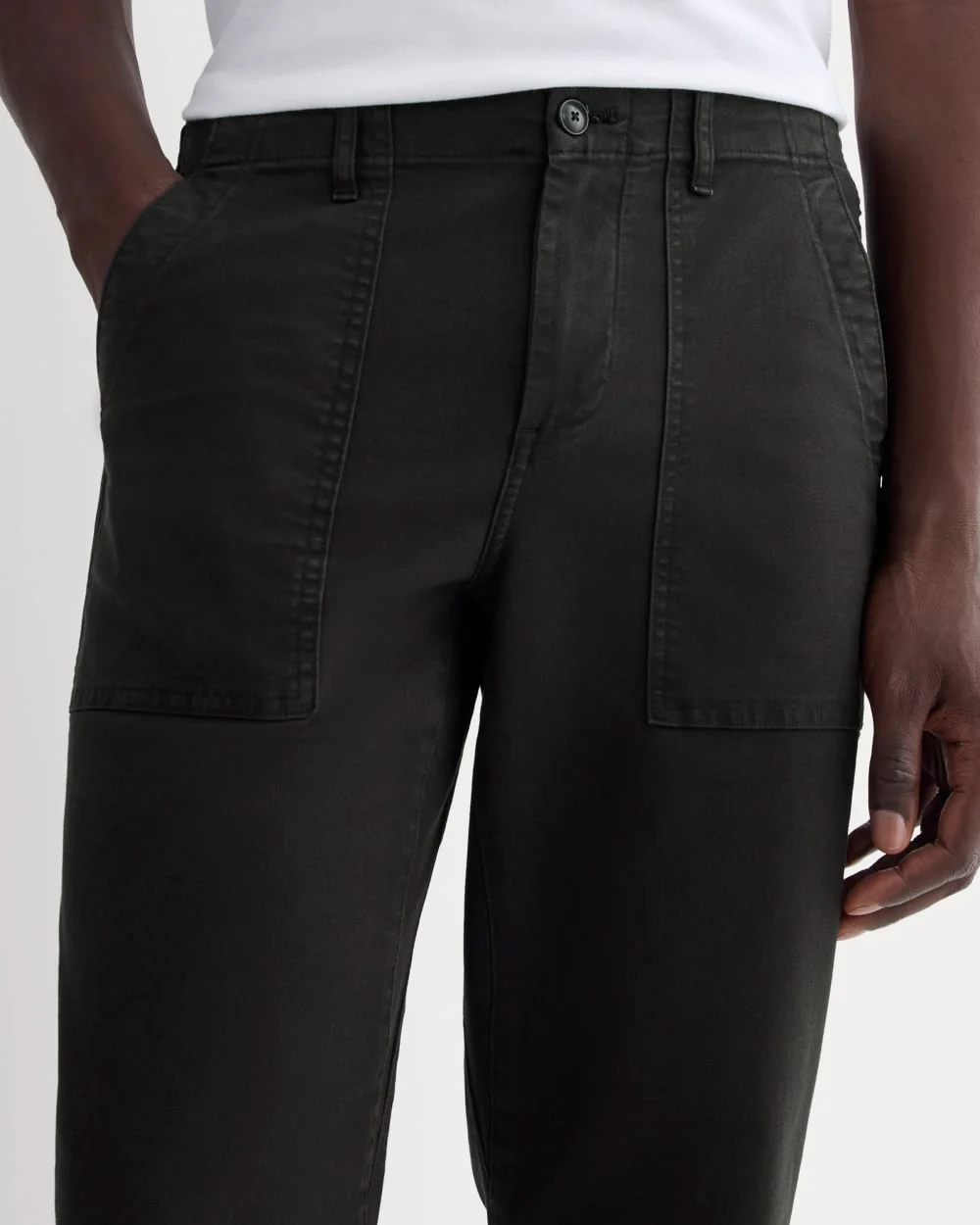 The Canvas Relaxed Pant | Black - Image 4