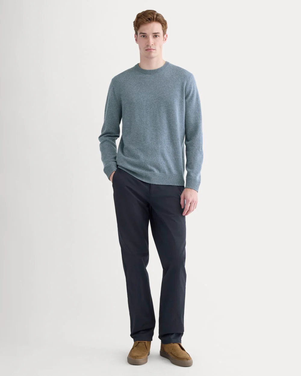 The Cashmere Crew | Denim Blue - Image 3