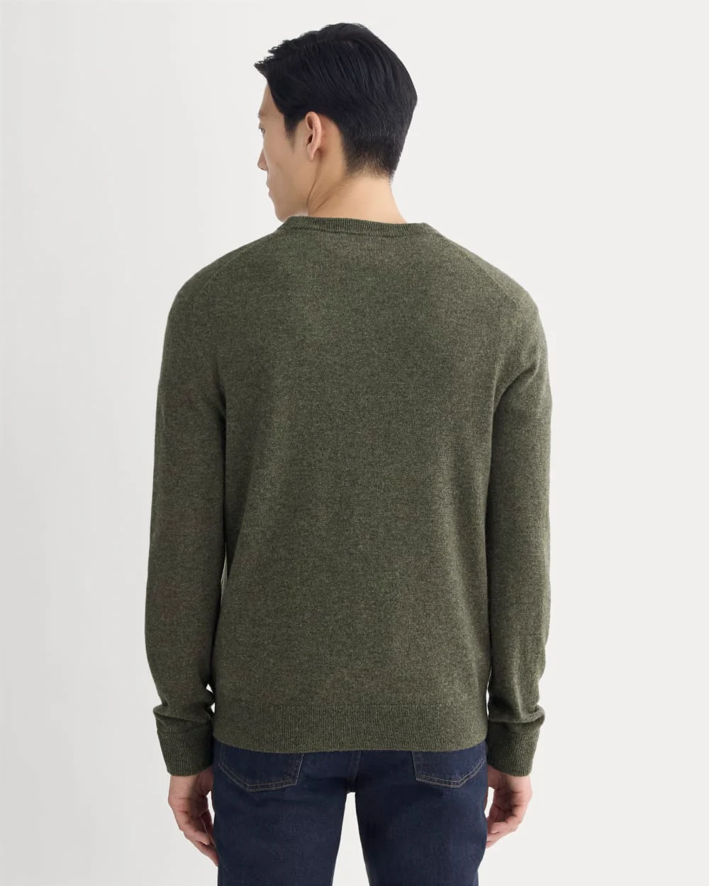 The Cashmere Crew | Heathered Army Green - Image 5