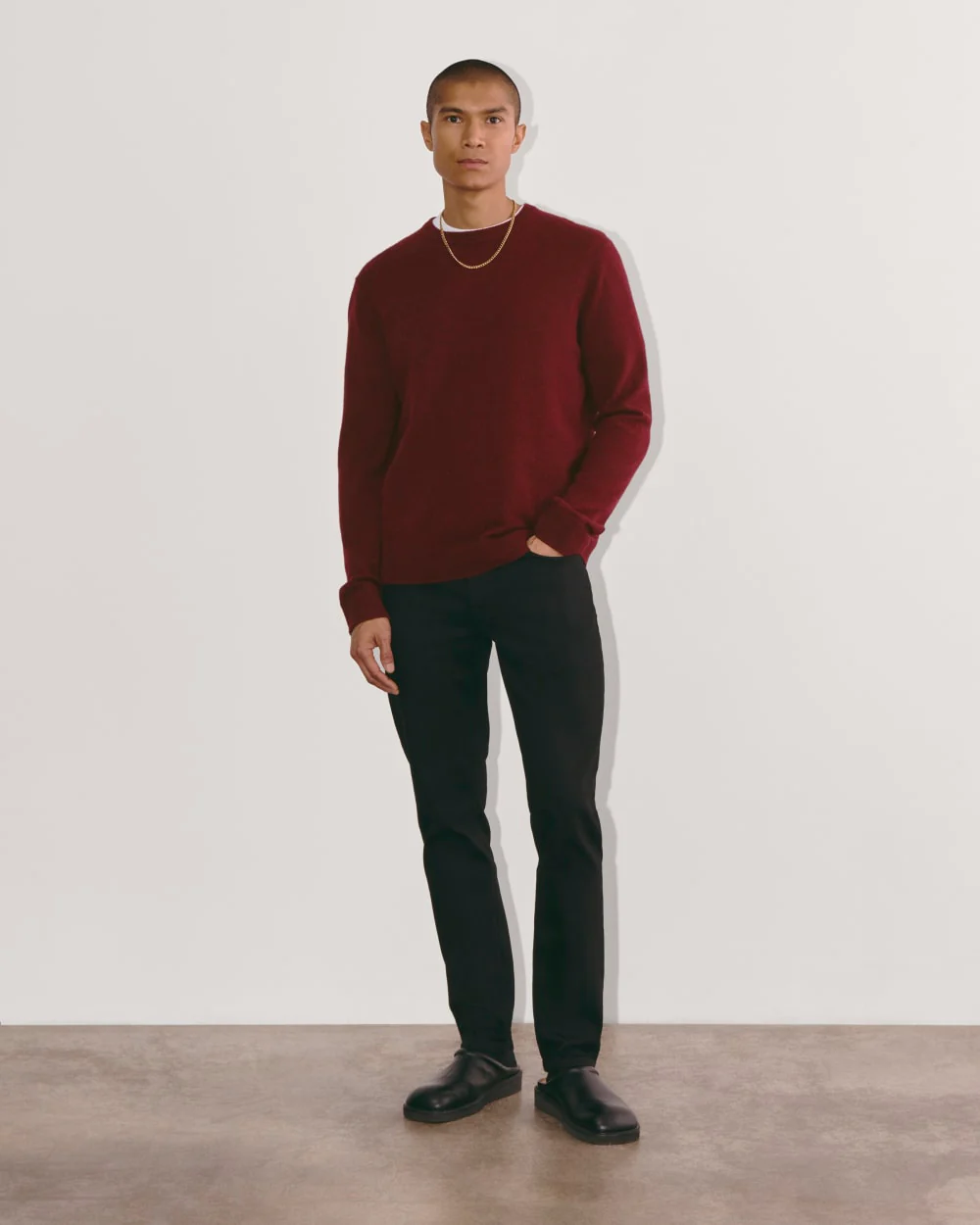 The Cashmere Crew | Heather Wine - Image 3