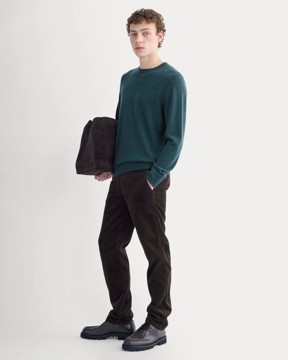 The Cashmere Crew | Heathered Dark Teal - Image 3