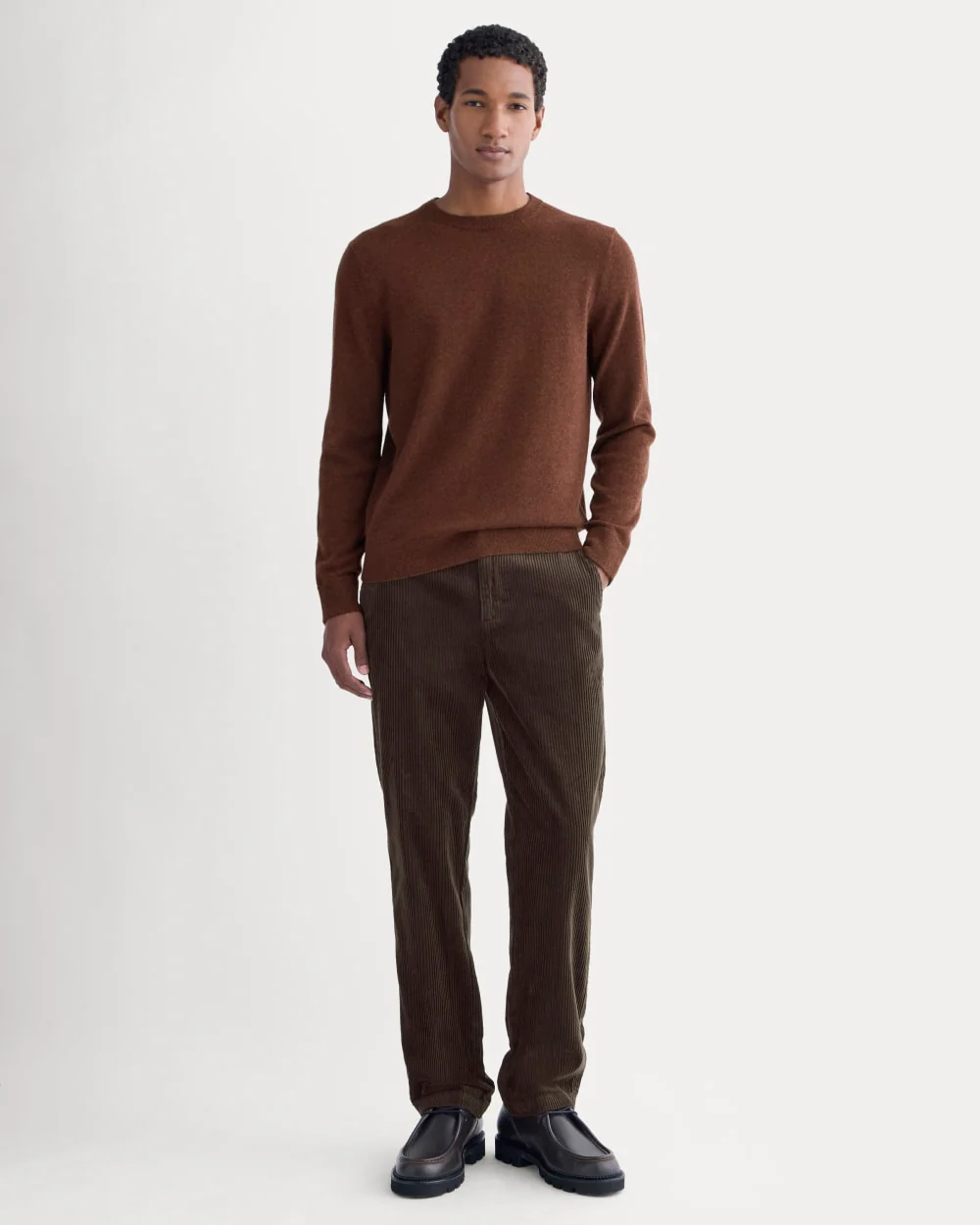 The Cashmere Crew | Heathered Mahogany - Image 3