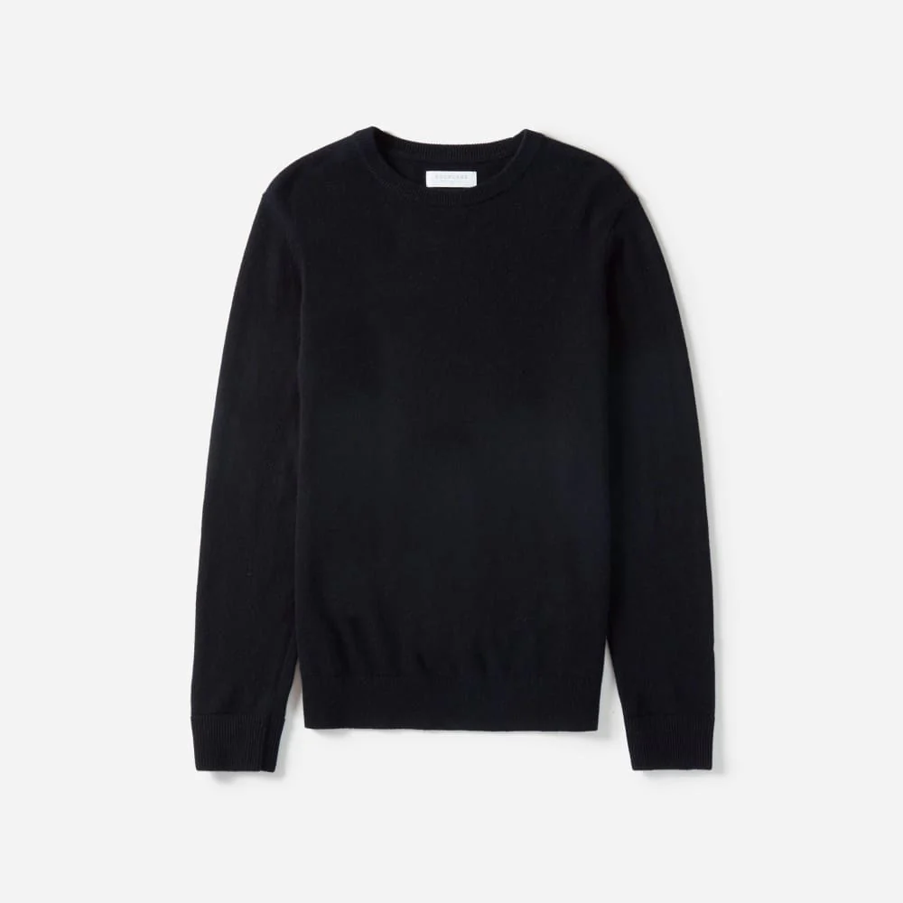 The Grade-A Cashmere Crew | Dark Navy - Image 2