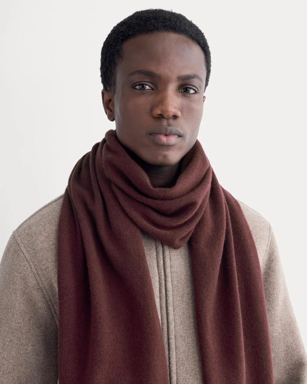 The Cashmere Scarf | Wine - Image 3