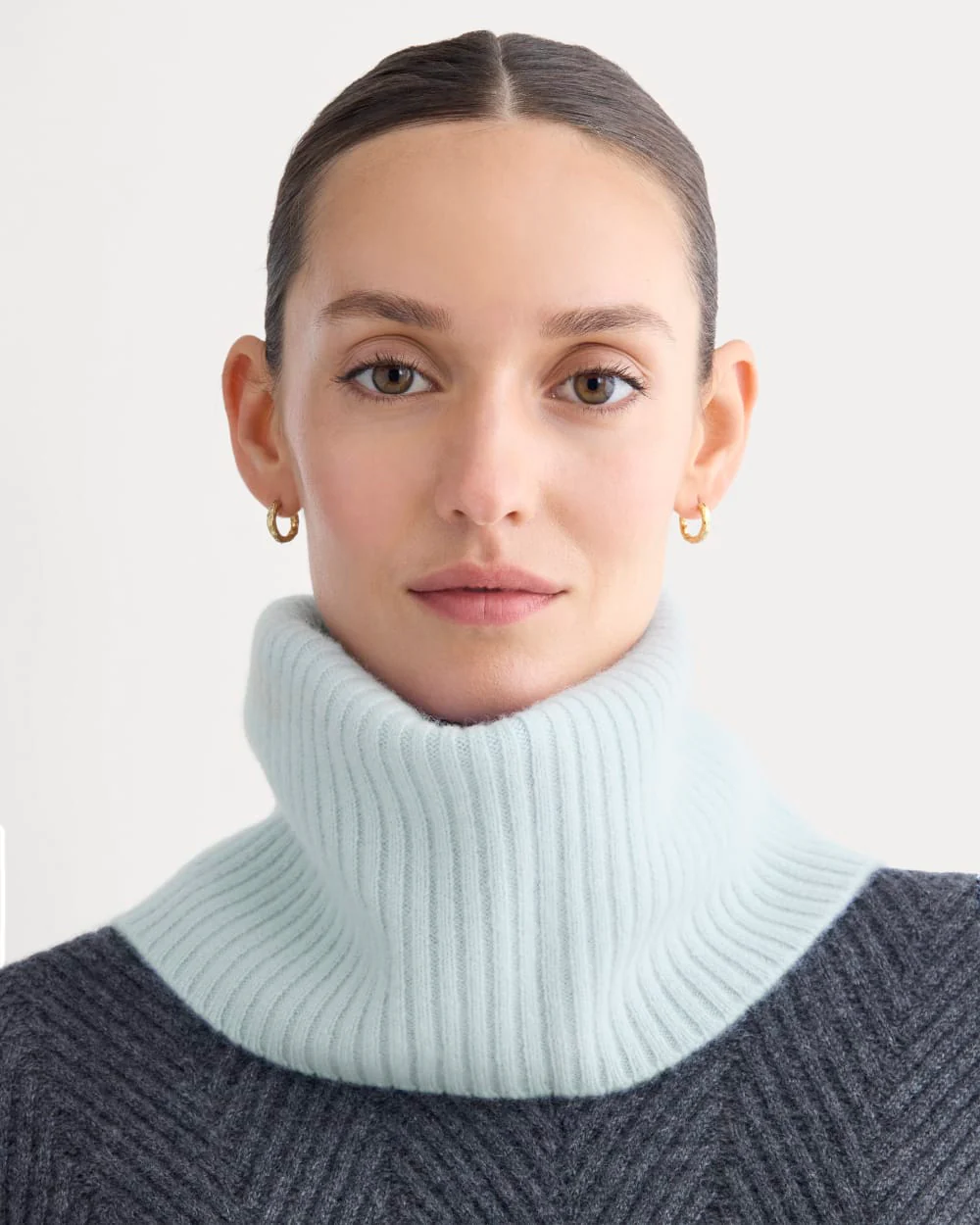 Cashmere Snood | Pale Blue - Image 2