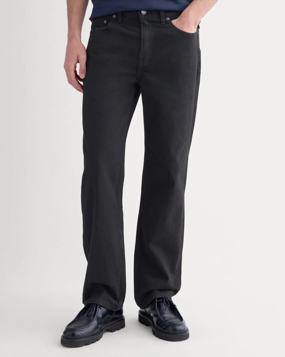 Classic Straight-Fit Jean | Black - Image 4