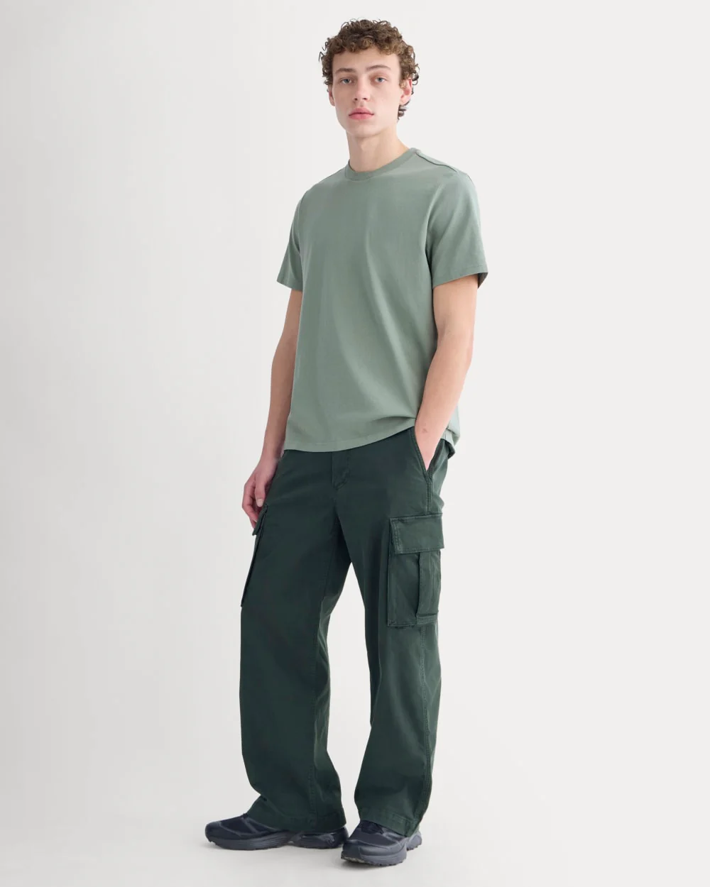 Midweight Tee | Agave Green - Image 3