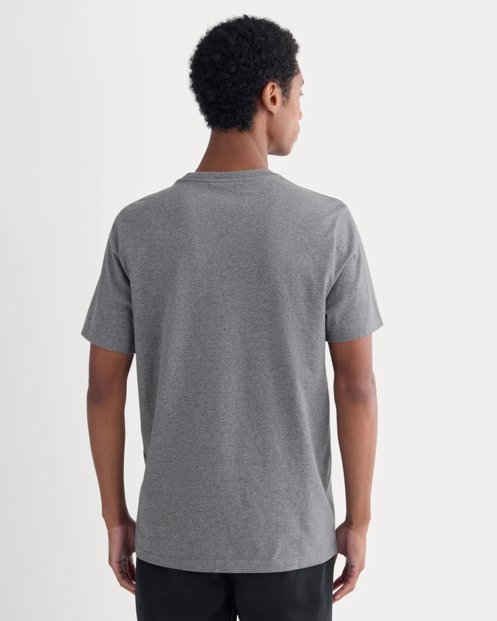 Midweight Tee | Heathered Mid-Grey - Image 3