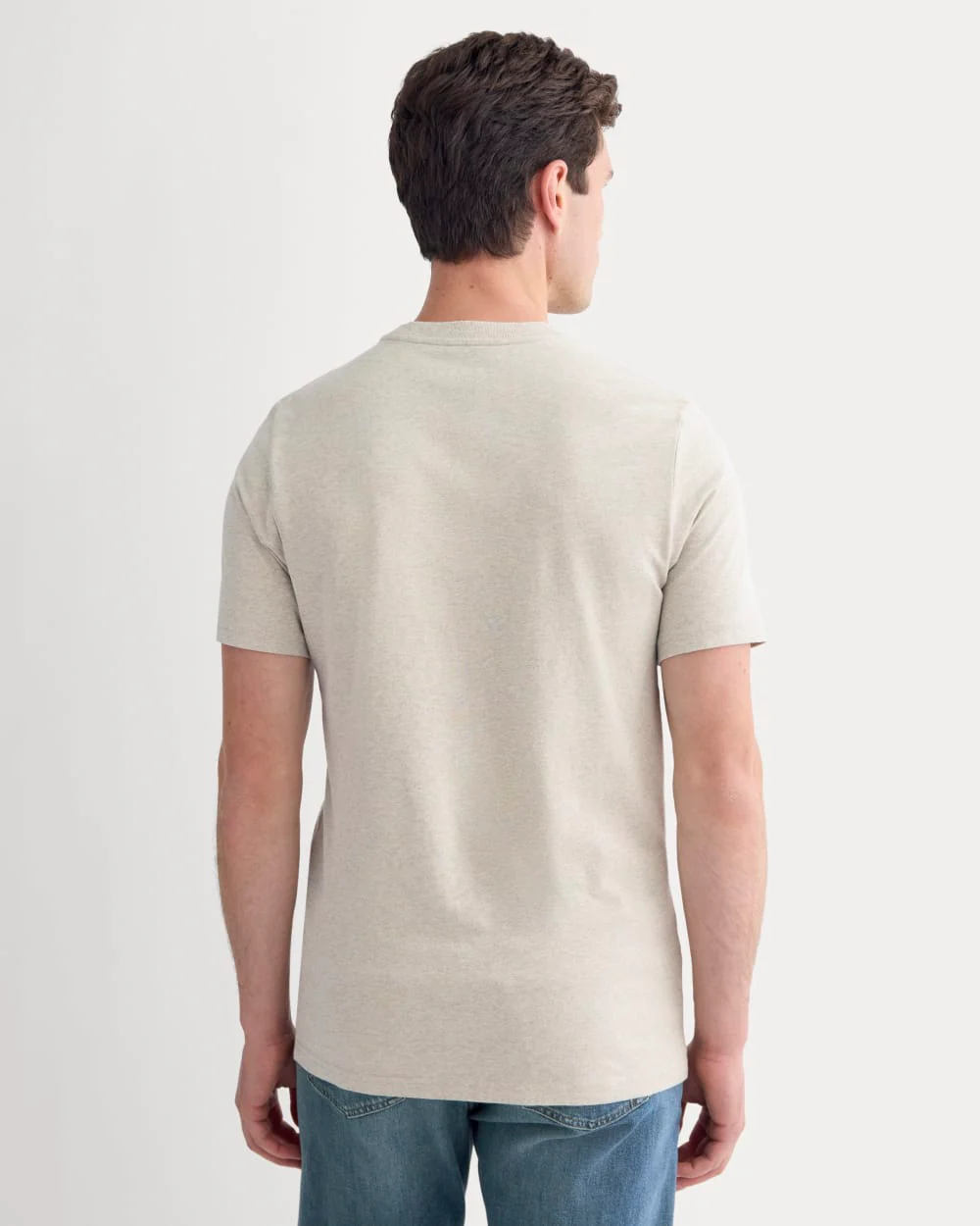 Midweight Tee | Heathered Oatmeal - Image 4