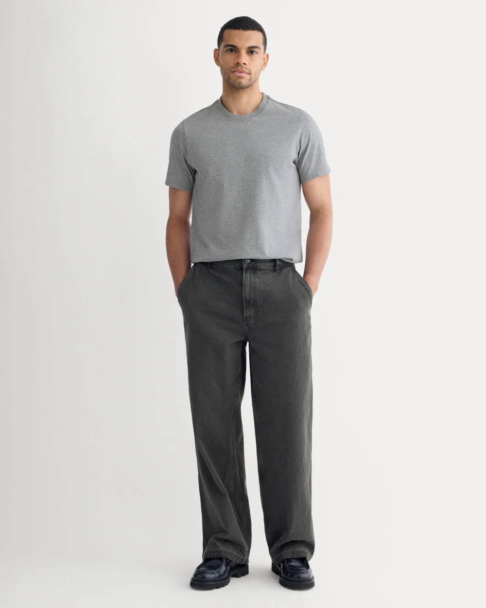 Midweight Tee | Vintage Heather Grey - Image 3