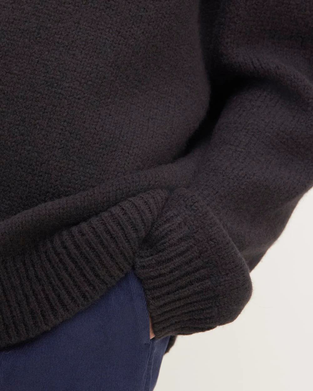 The Cloud Crewneck Sweater | Black - Image 5