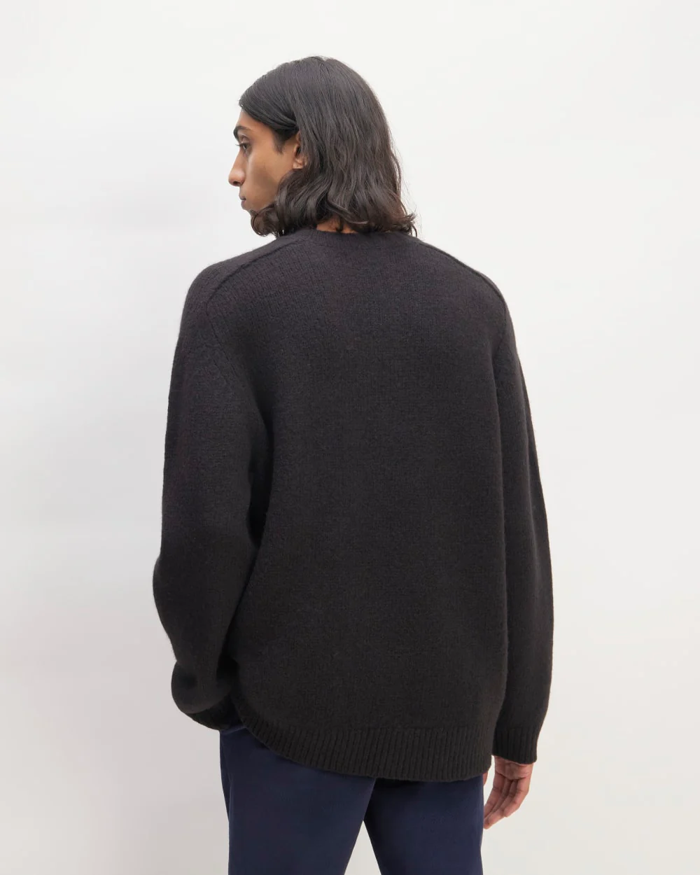 The Cloud Crewneck Sweater | Black - Image 6