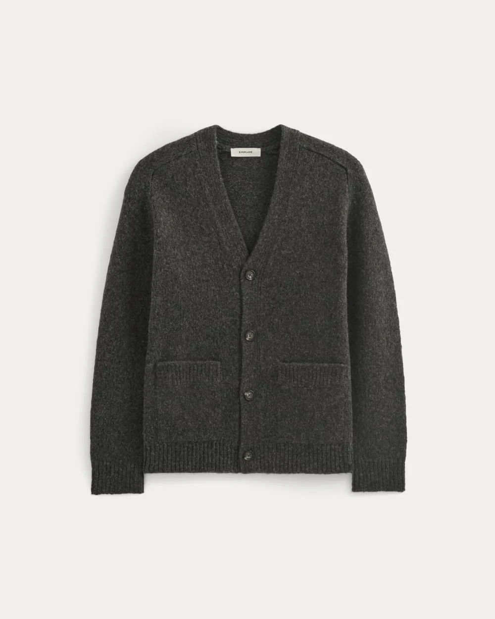 The Cloud Relaxed Cardigan | Heathered Soot - Image 2