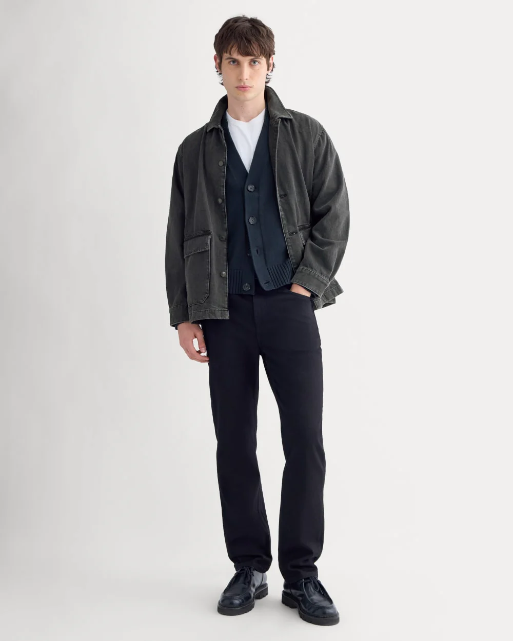 Comfort-Stretch Slim-Fit Jean |  Black
