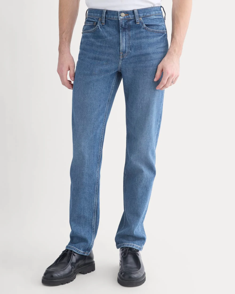 Comfort-Stretch Slim-Fit Jean | Medium Indigo - Image 3