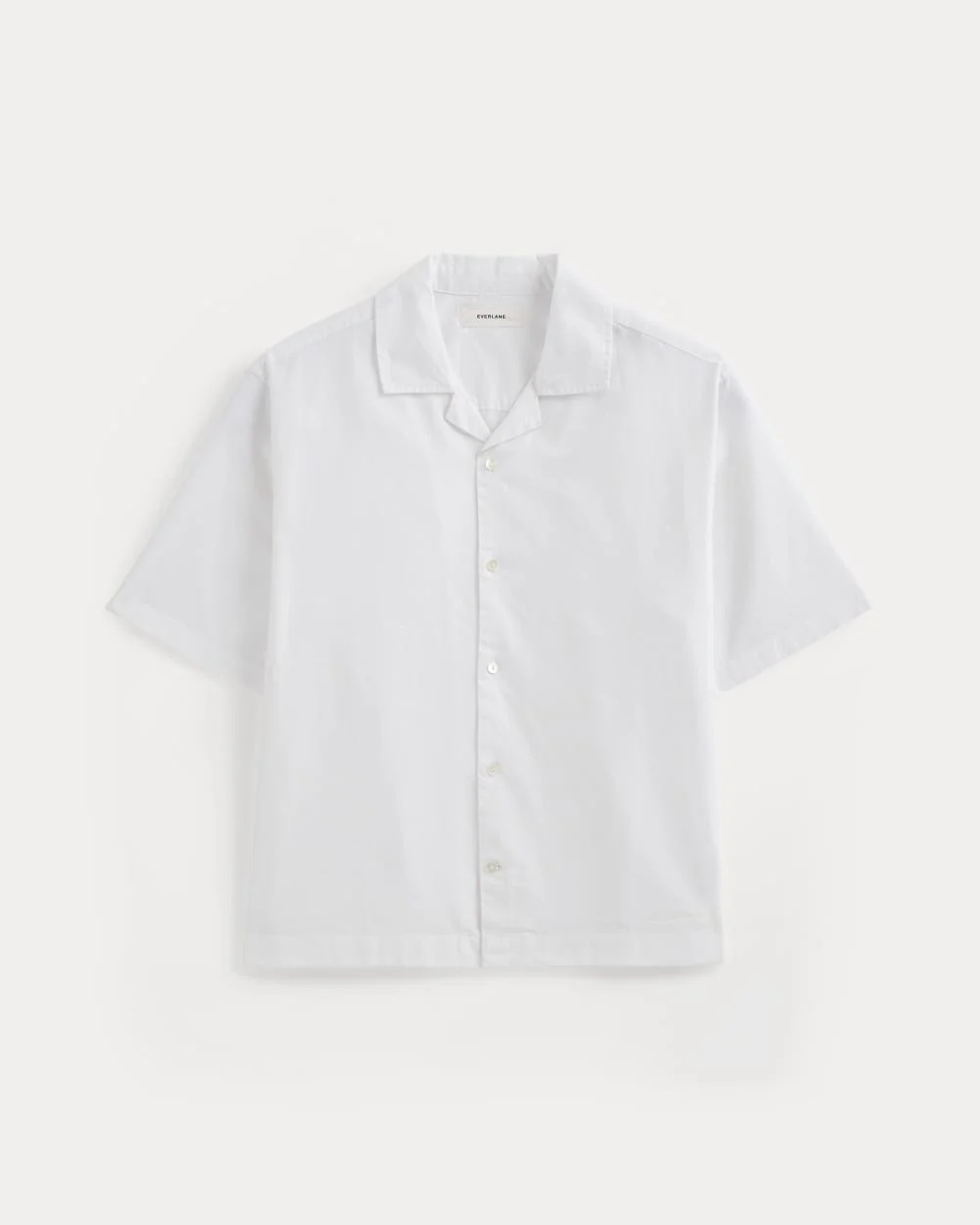 Cropped Resort Shirt | White - Image 2