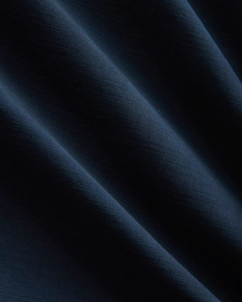 Cropped Slub Trouser | Deep Navy - Image 6