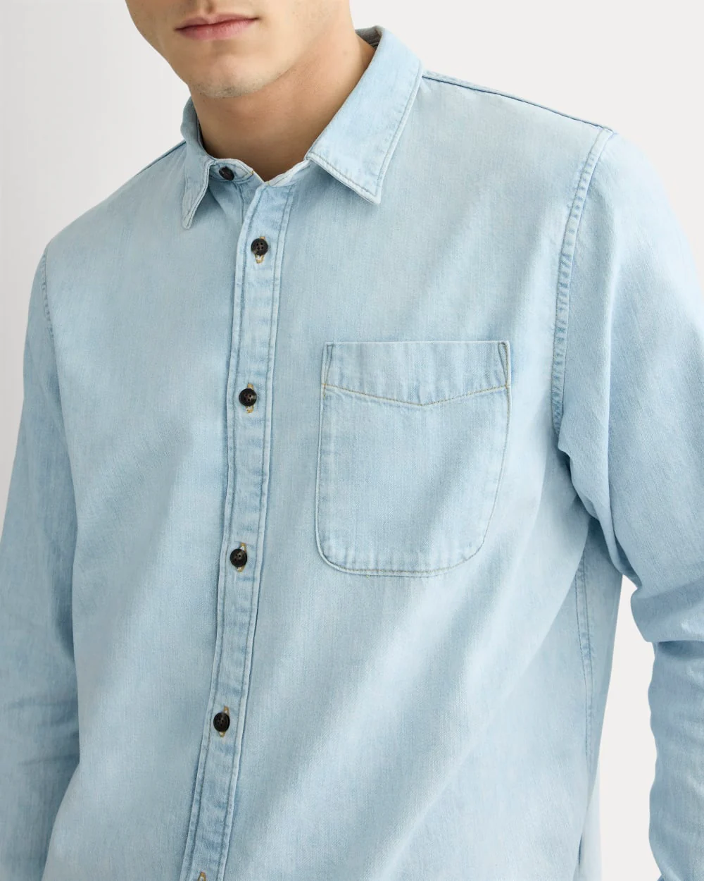 The Denim Shirt | Light Indigo - Image 4