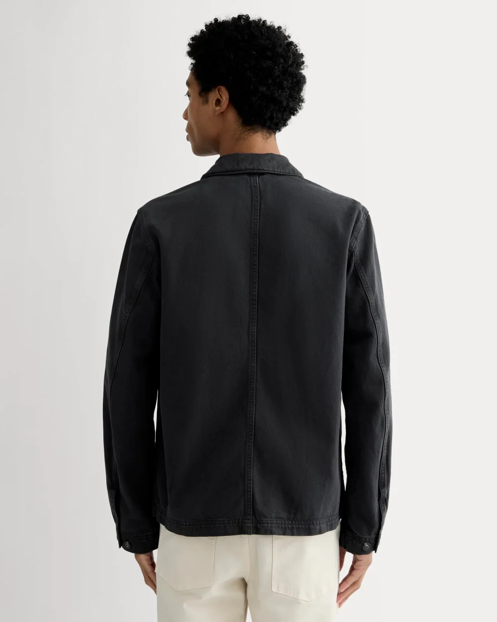The Denim Utility Jacket | Black - Image 5