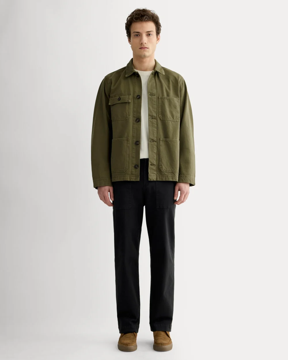 The Denim Utility Jacket | Garment-Dyed Kalamata - Image 3