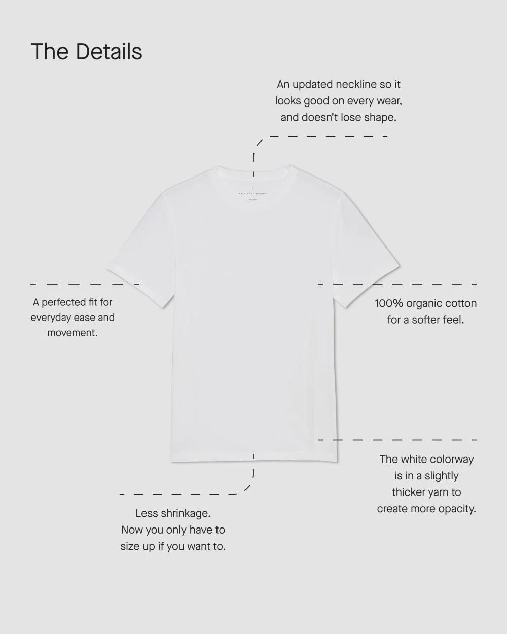The Essential Organic Crew | Bone / Black - Image 4