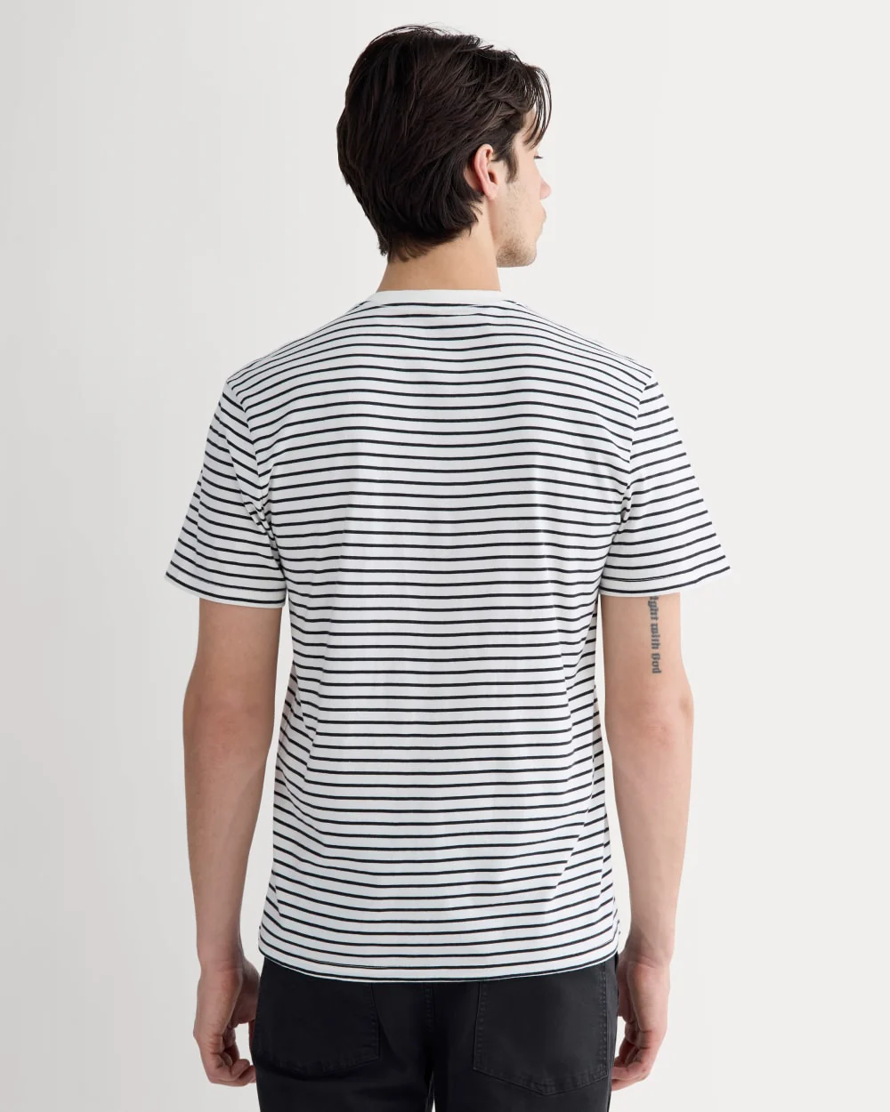 The Essential Organic Crew | Bone / Black - Image 5
