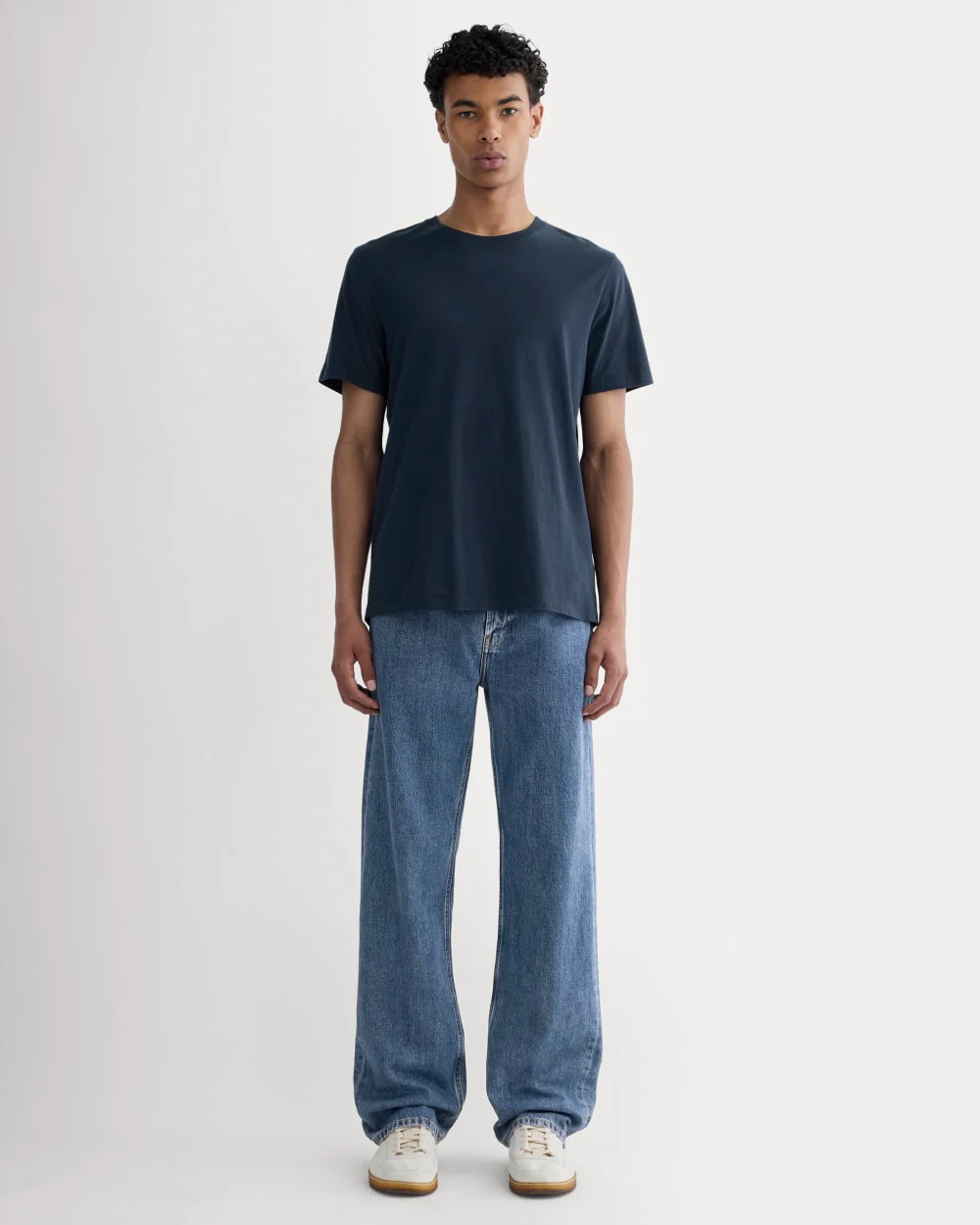 The Essential Organic Crew | Deep Navy - Image 3