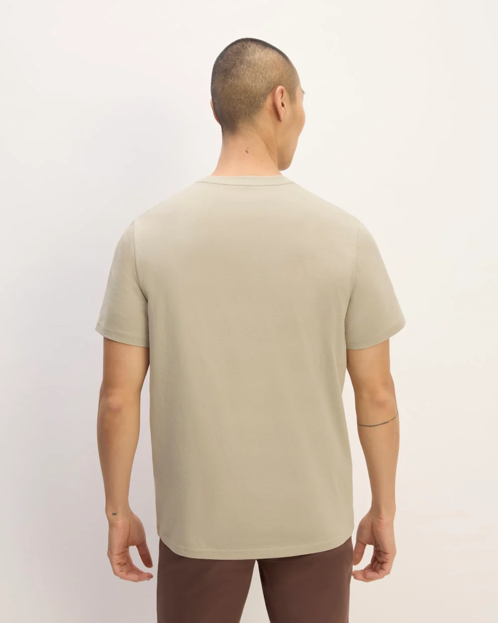 The Essential Organic Crew | Trench Coat Khaki - Image 4