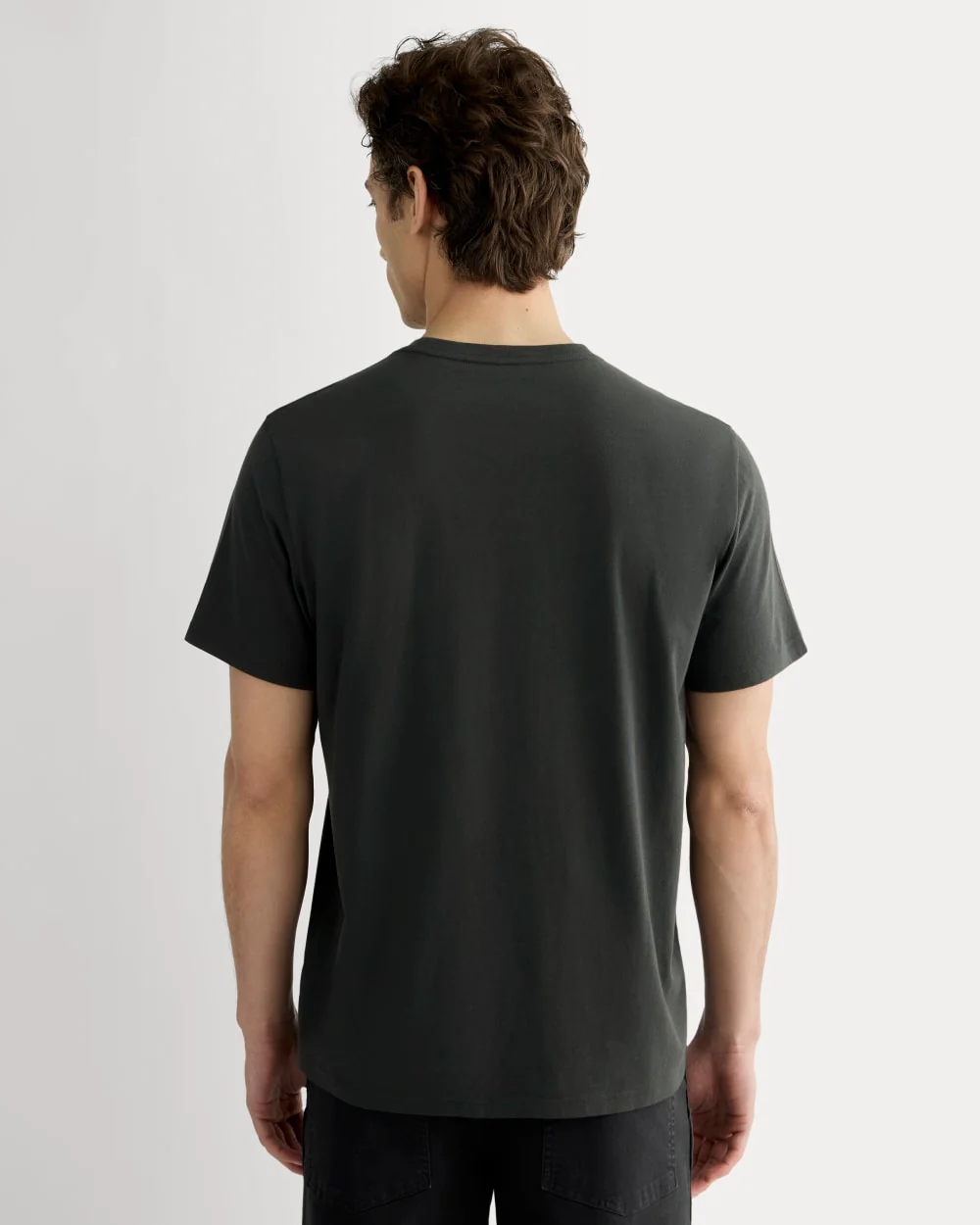 The Essential Organic Crew | Washed Black - Image 5