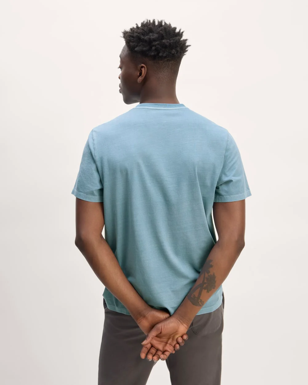 The Essential Organic Garment-Dyed Crew | Spring Lake - Image 4