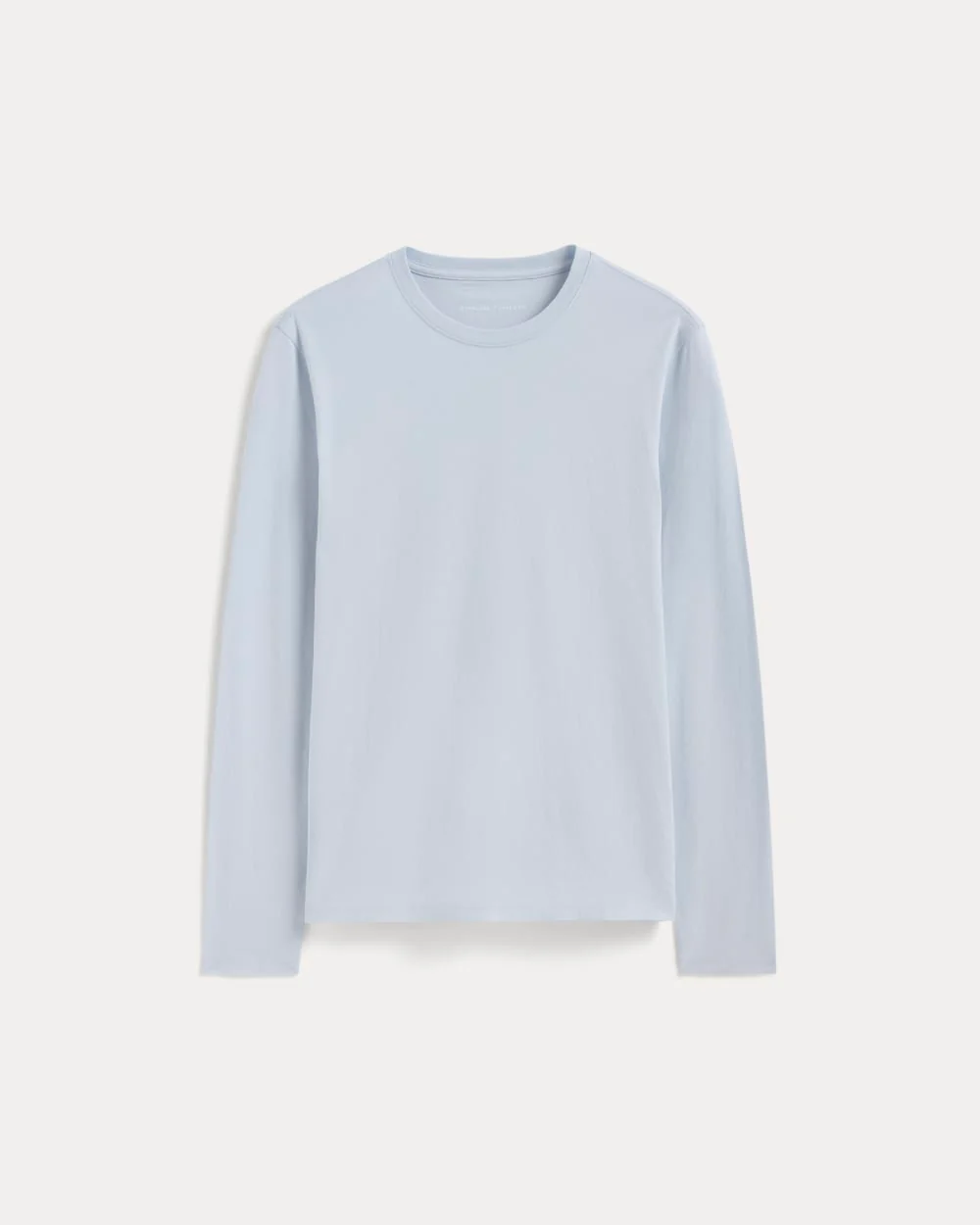 The Essential Organic Long-Sleeve Tee | Air Blue - Image 2