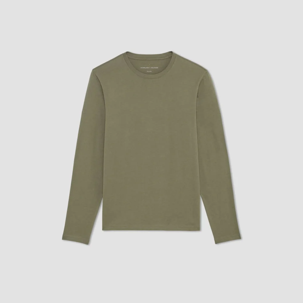 The Essential Organic Long-Sleeve Tee | Kalamata - Image 2