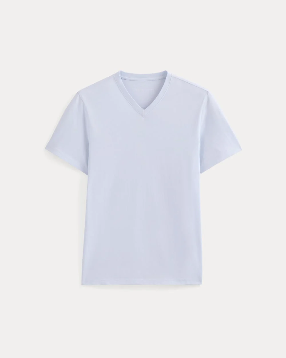 The Essential Organic V-Neck Tee | Skywriting - Image 2