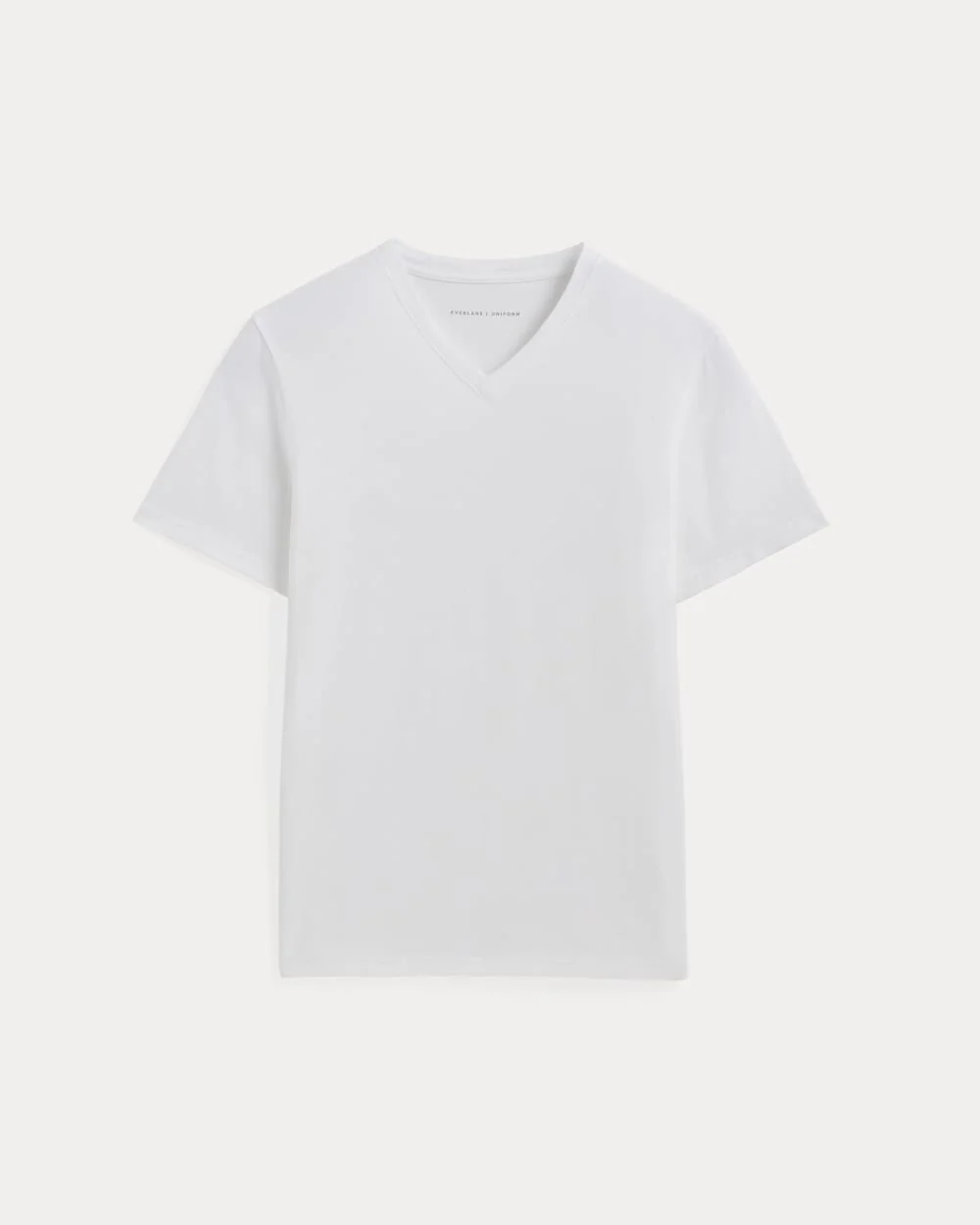 The Essential Organic V-Neck Tee | White - Image 2